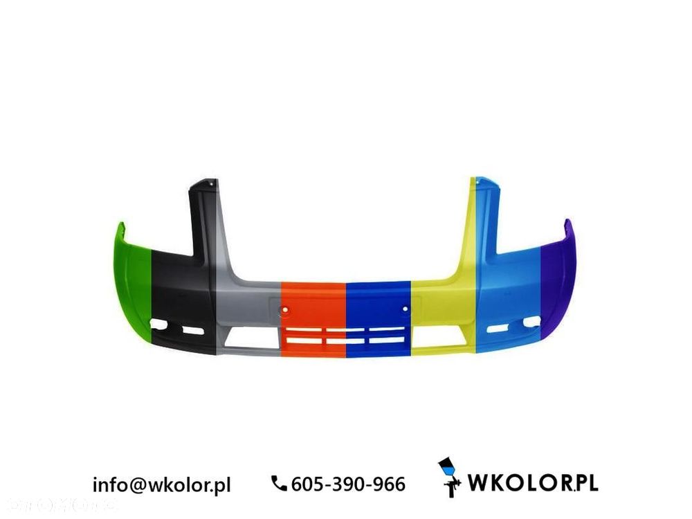 NOWY ZDERZAK FORD TRANSIT 2007-2014 LAKIEROWANY W KOLOR - 1