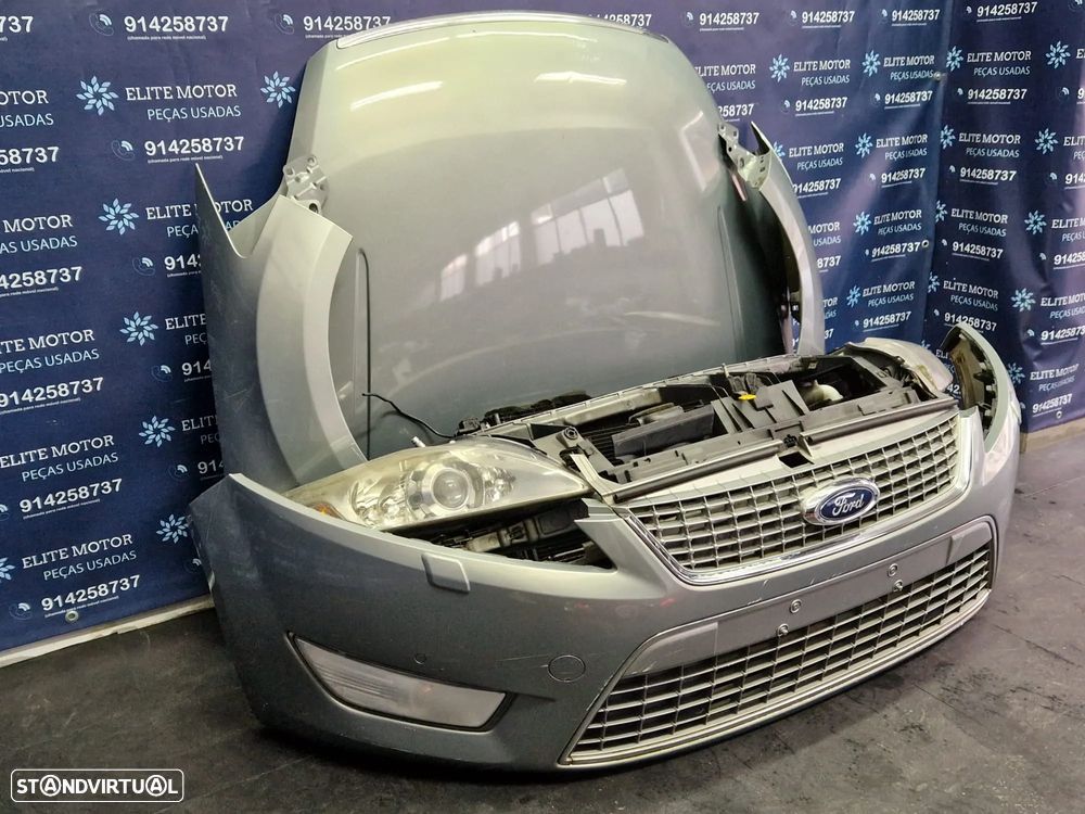 Frente completa usada FORD MONDEO IV 4 XENON 2.2 TDCI capot parachoques oticas guarda lamas - 1
