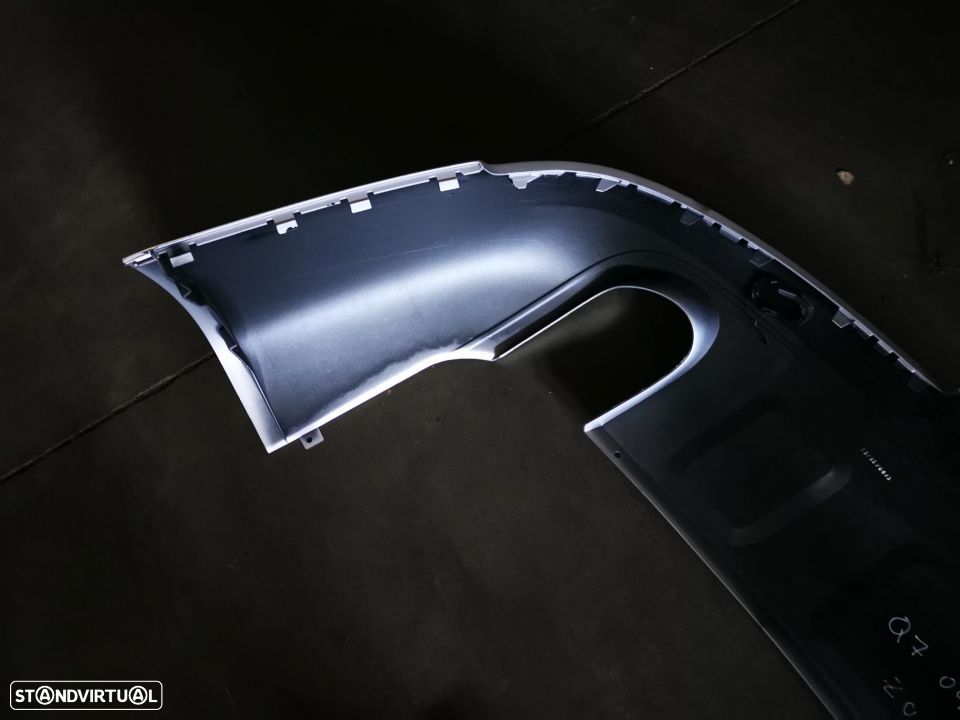 AUDI Q7 2010 DIFUSOR /LIP PARA CHOQUES TRÁS Z071 - 8