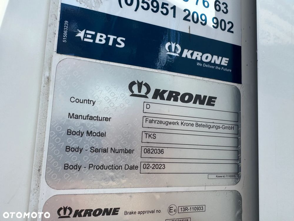 Krone Chłodnia ,Doppelstock ,Thermo King SLXi300 - 34