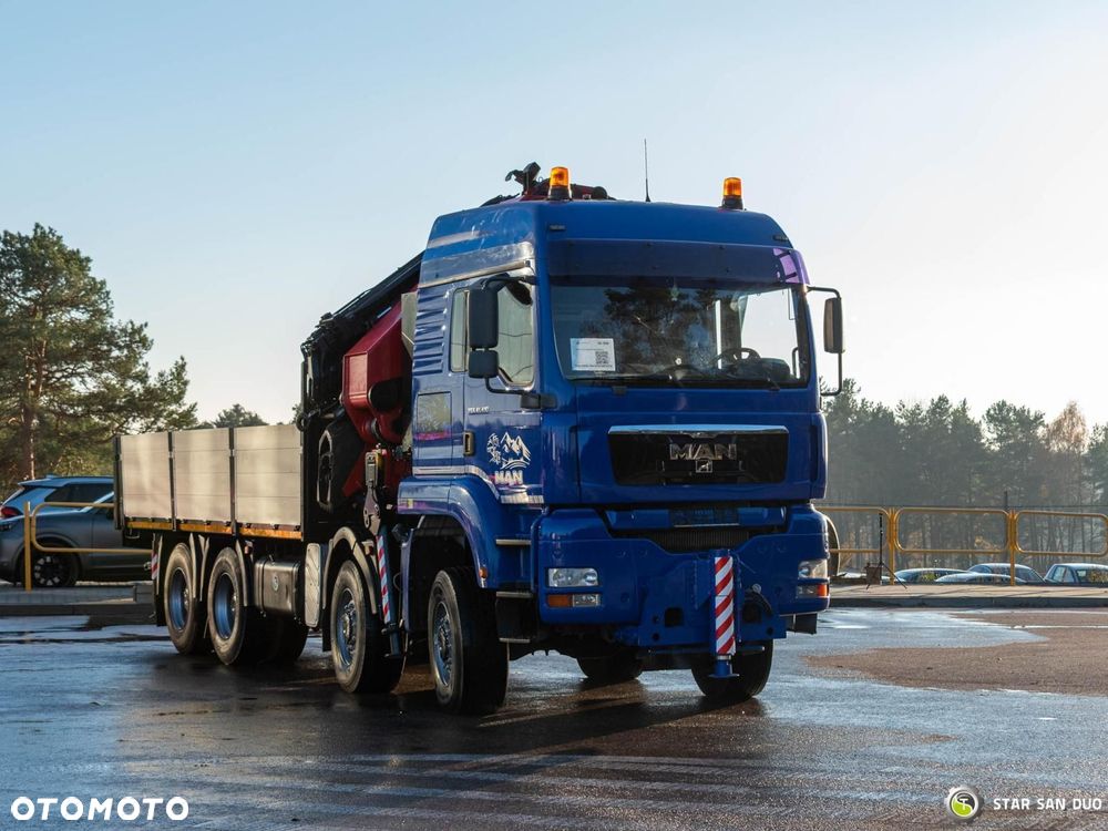 MAN TGA 41.480 8x8 HMF 8520K-0 HDS Fly Jib Żuraw 2018 rok - 6