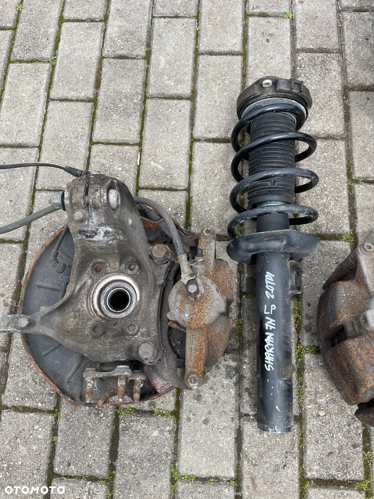 VW SHARAN II 2,0 TDI 7N AMORTYZATOR SPRĘŻYNA zwrotnica PRZÓD lewy prawy lewa prawa - 3