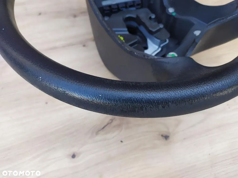 MERCEDES W209 CLK W211 LIFT W219 CLS KIEROWNICA CZARNA GUMOWA CLASSIC ŁADNA - 5