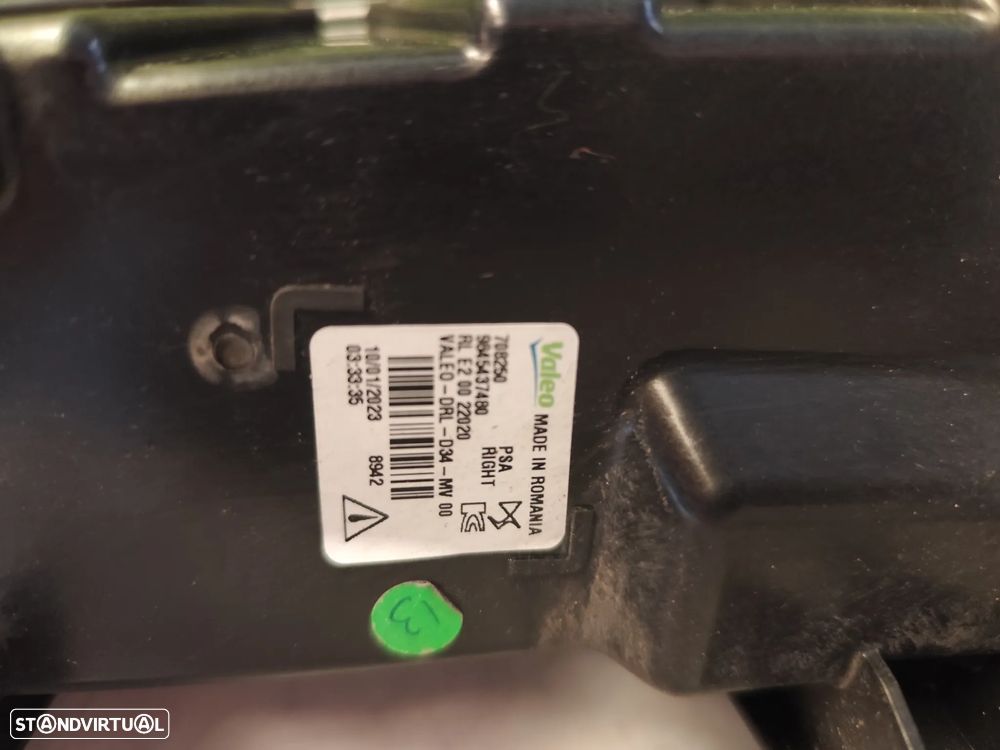 DS DS3 FAROL DIURNO LED DIREITO - FF758 - 7