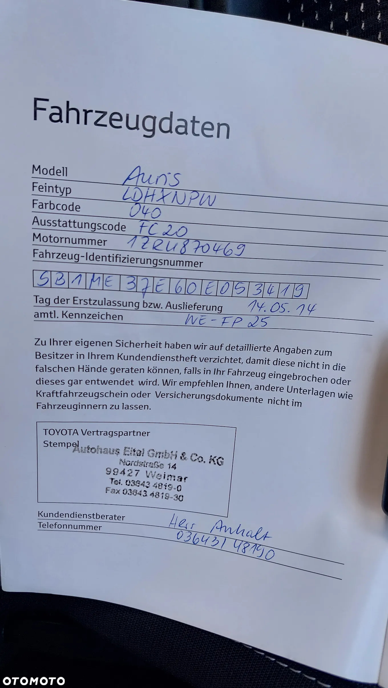 Toyota Auris 1.6 Premium MS - 33
