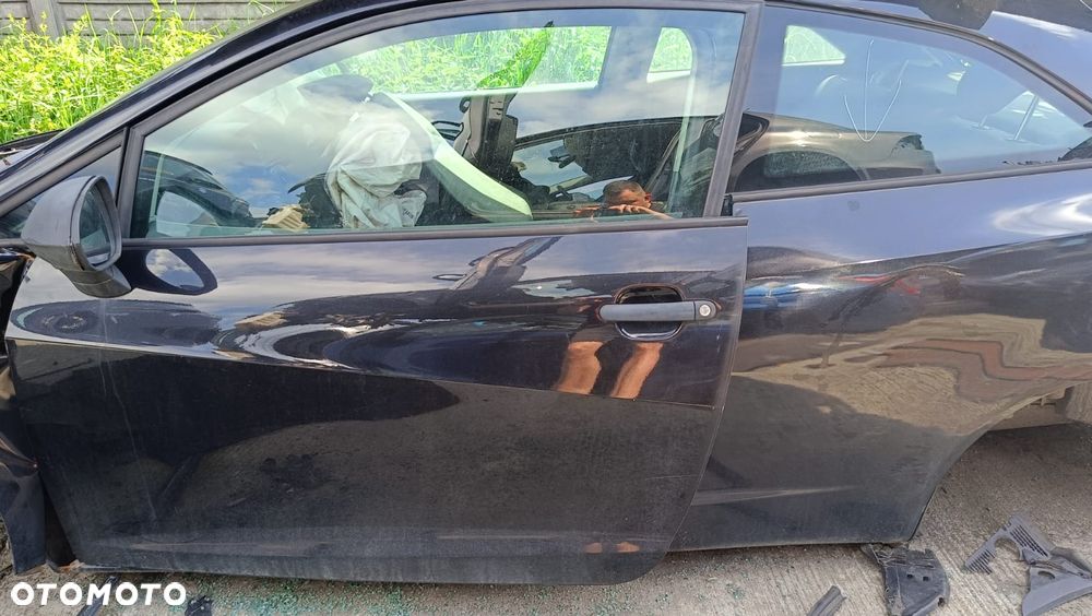 DRZWI LEWE PRZÓD PRZEDNIE SEAT IBIZA IV 6J 3D LC9Z - 1