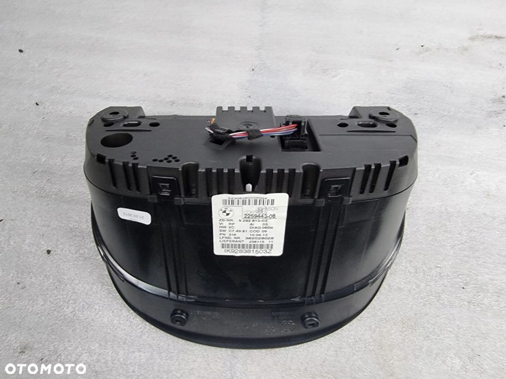 LICZNIK BMW X1 E84 LCI 2.0 D 9283815 - 5