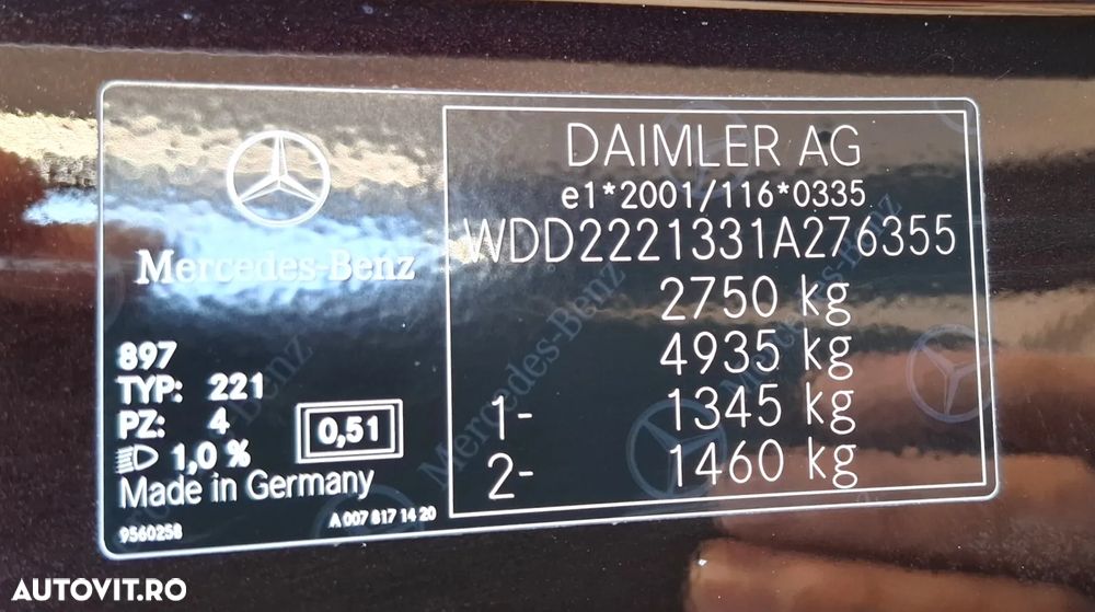 Mercedes-Benz S 350 d BlueTEC 4M Long Aut - 23