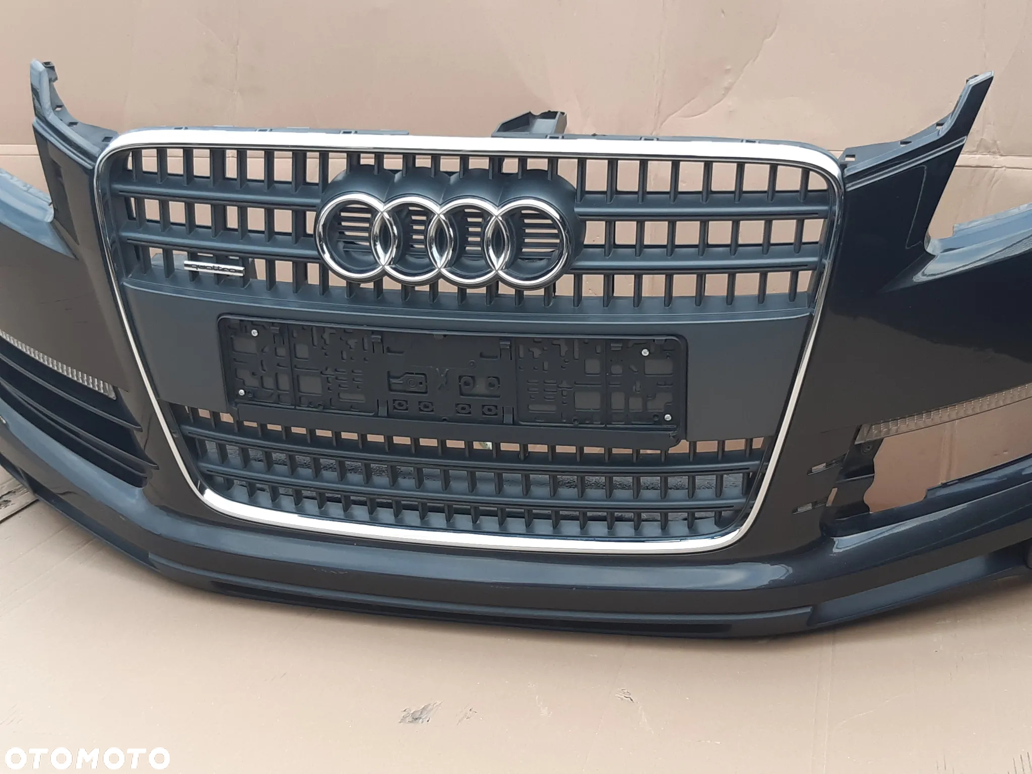 AUDI Q7 4L 08r ZDERZAK PRZÓD PRZEDNI LZ7L - 5