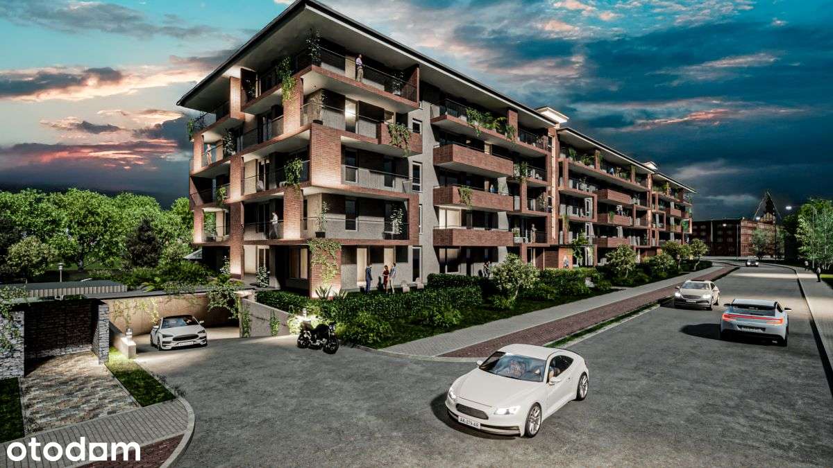 2-pokojowe mieszkanie 41m2 + balkon Bezpośrednio