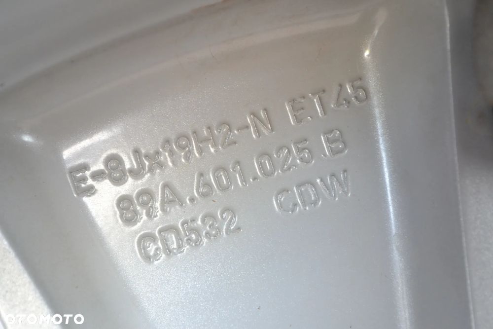 FELGI ALUMINIOWE VW SKODA CUPRA SEAT 5x112 8J19 ET 45 2119 - 7