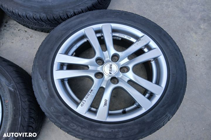 Jante aliaj cu anvelope 16 - set 205/55 R16 KBA46460 ET46 7JX16H2 205 - 6