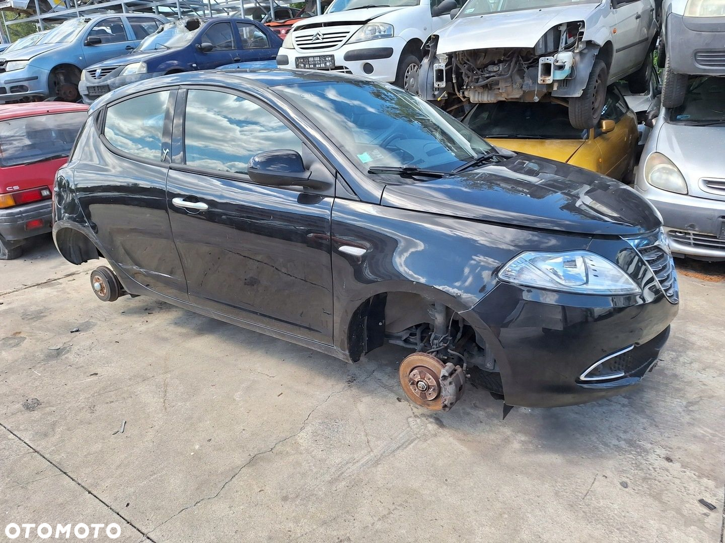 Lancia Ypsilon 3 III 312 11- PANEL PRZEŁĄCZNIK SZYB LEWY PRZÓD 735531346 - 7