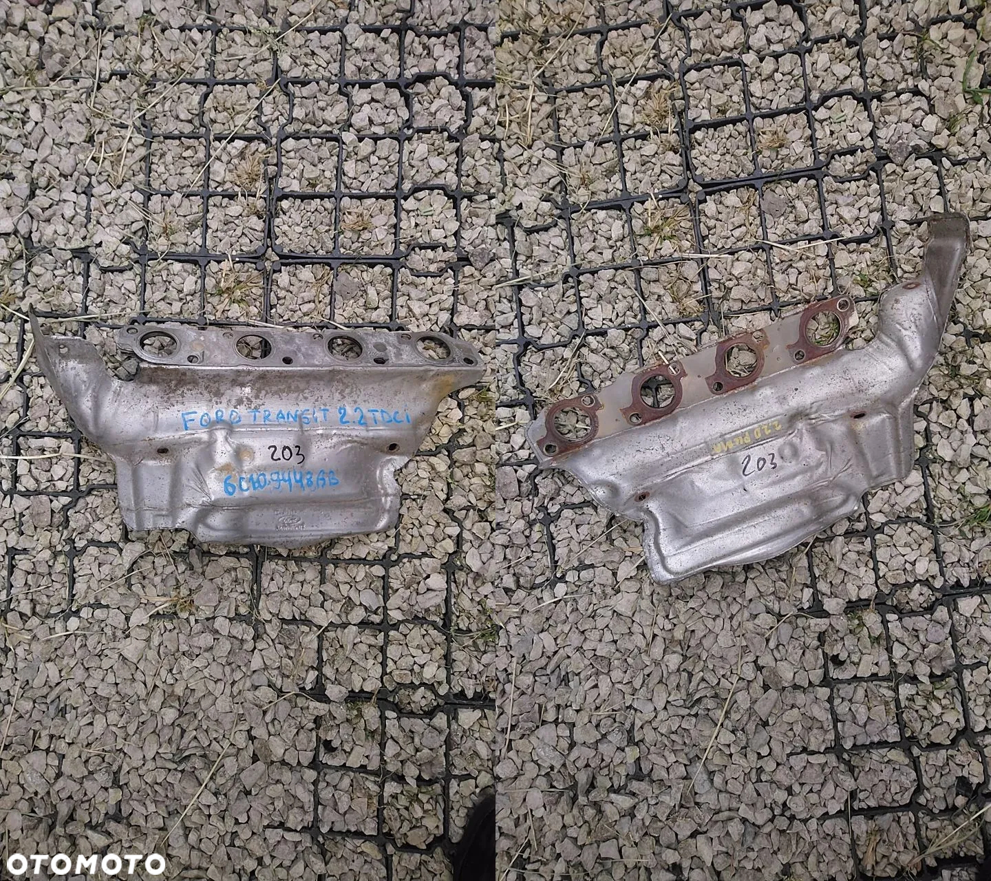 FORD VOLVO OSŁONA TERMICZNA KOLEKTORA WYDECHOWEGO - 7