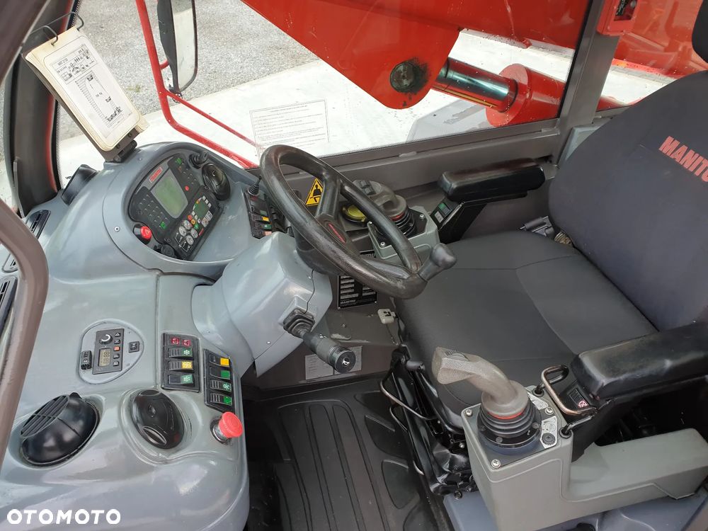 Manitou MRT ROTO 2150 Privilege KOSZ/WIDŁY/PILOTY SPROWADZONA PIĘKNY STAN - 17