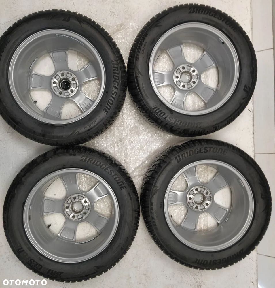 FORD FOCUS C-MAX MONDEO KUGA S-MAX GALAXY 7.5X17 ORYGINALNE FELGI ALUMINIOWE R17 ET55 5x115 OPONY BRIDGESTONE 235/55 KOŁA - 10