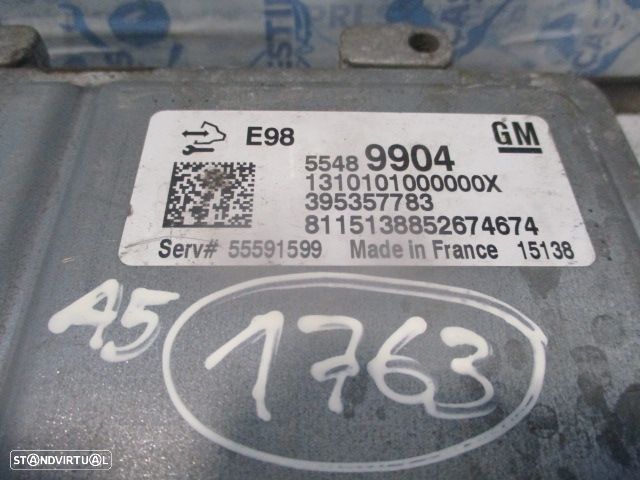 Centralina 55489904  395357783 OPEL CORSA E 2015 1.3CDTI 75CV 3P BRANCO ORIGINAL - 6