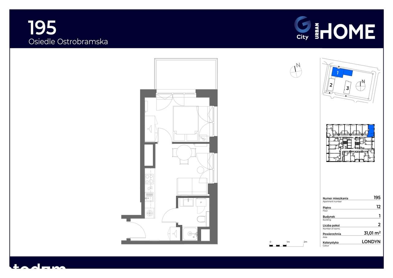 BEZ Prowizji | WiFi i strefa CoWork w cenie | Apartament 2 pokojowy