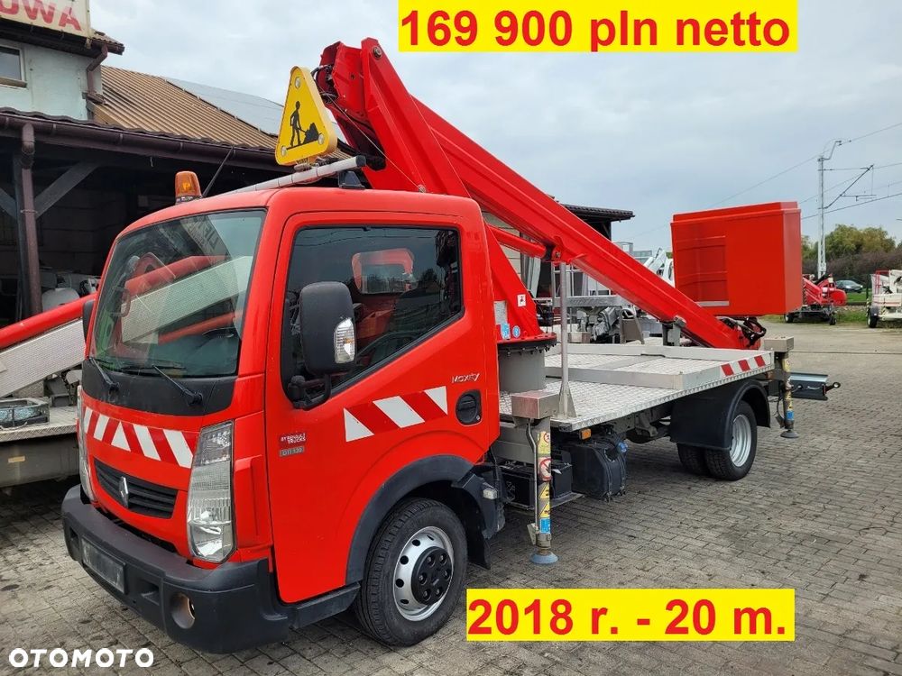 Nissan Cabstar NT400 podnośnik koszowy 25 m 24 m 22 m 21 m 20 m 18 m 17 m - 10