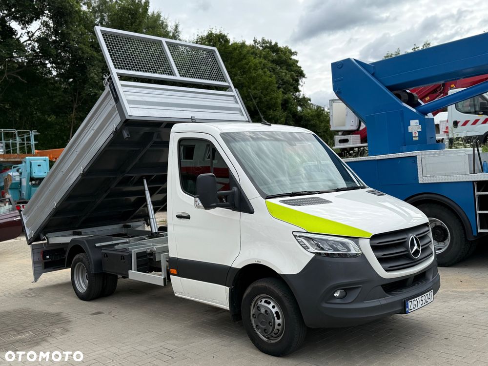 Mercedes-Benz Sprinter 519 Wywrotka - 3 Stronna Dmc 3500 Kg Kat B Super Stan Hak 3.5 Tony Gotowy do Pracy! - 5