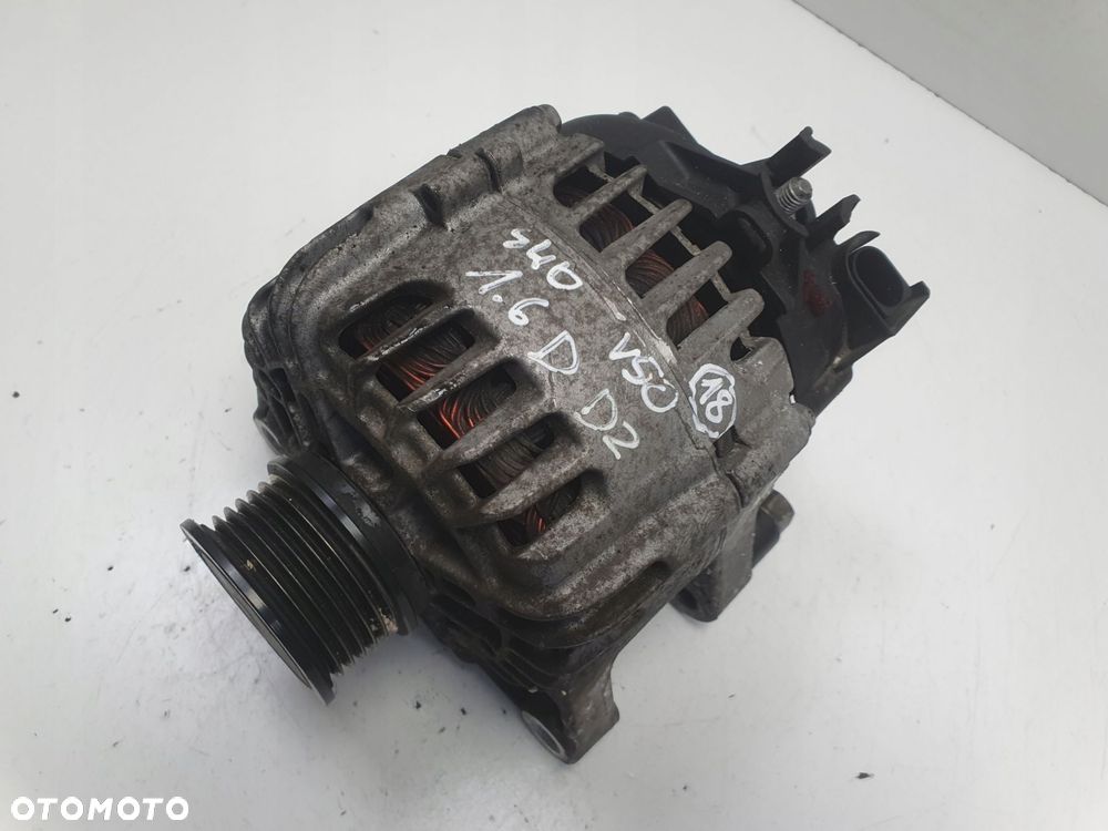 ALTERNATOR Volvo S40 II V50 1.6 D D2 _ 120A 30659701 oryginał - 10