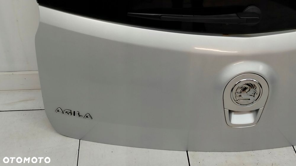 opel agila ii b 2008r- klapa bagażnika tył tylna zcc - 4