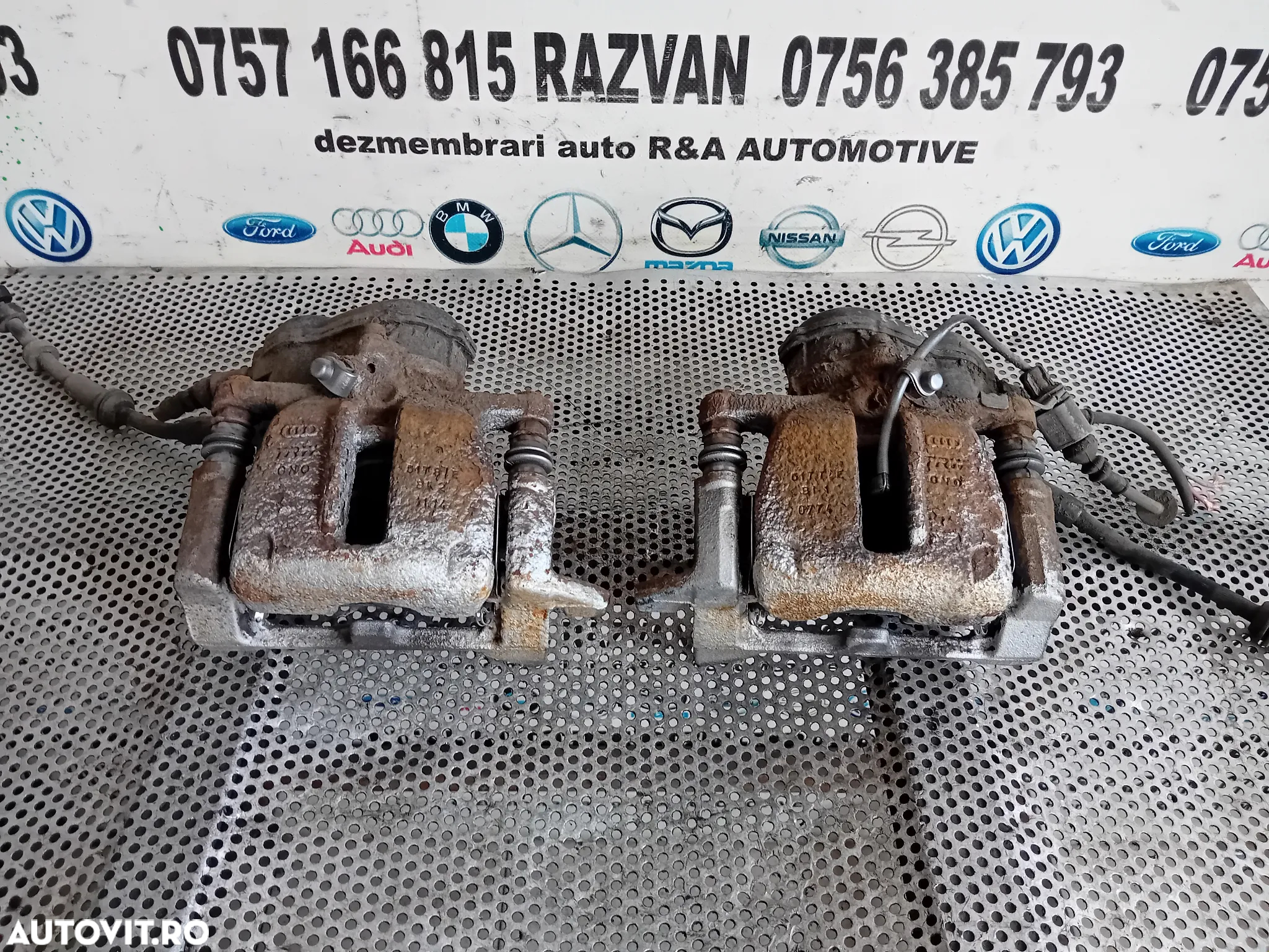Etrieri Etrier Stanga Dreapta Spate Electric Audi A6 4G C7 2012-2018 Testati Motor CNH Cutie NYU - 2
