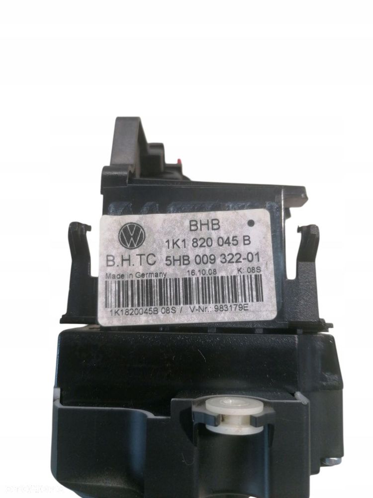 panel sterowania klimatyzacją vw golf v 1k1820045b 5hb009322-01 - 5