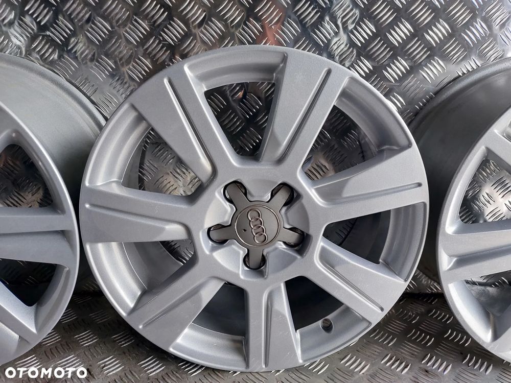 AUDI A4 B8 A6 C6 FELGI ALUMINIOWE R17 7J ET42 5X112 PROSTE ODŚWIEŻONE ORYGINAŁ ! - 3