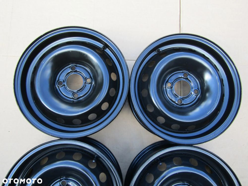 4x Felgi Stalowe 14 Renault Kangoo Thalia Clio II Campus Twingo I Nissan Micra K12 K13 5,5 j 4x100 ET36 / ORYGINALNE - 4