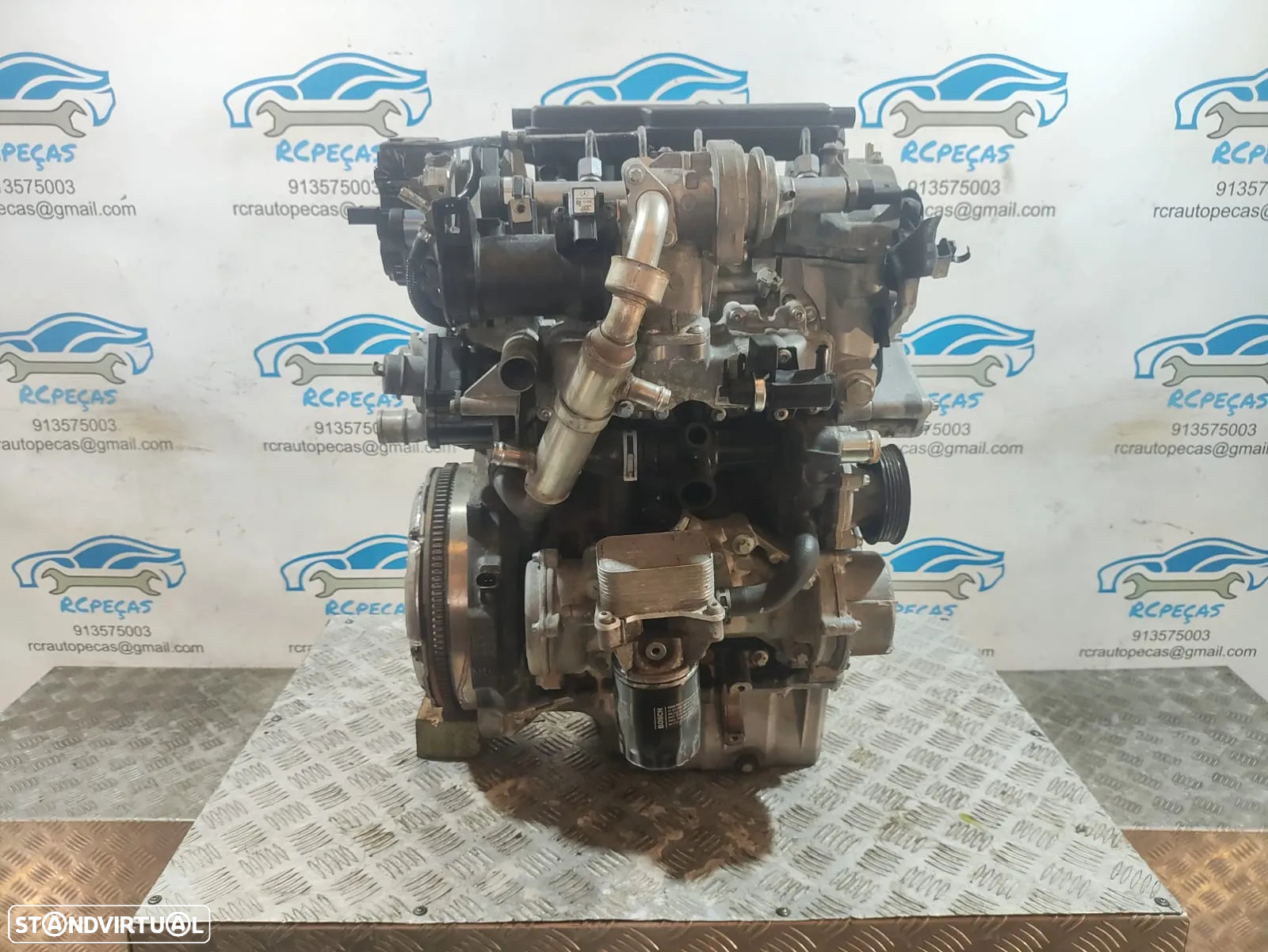 Motor Completo Mercedes Benz Smart Mitsubishi 1.5 CDI 12v 95cv 639939 Injeção Bosch - 2