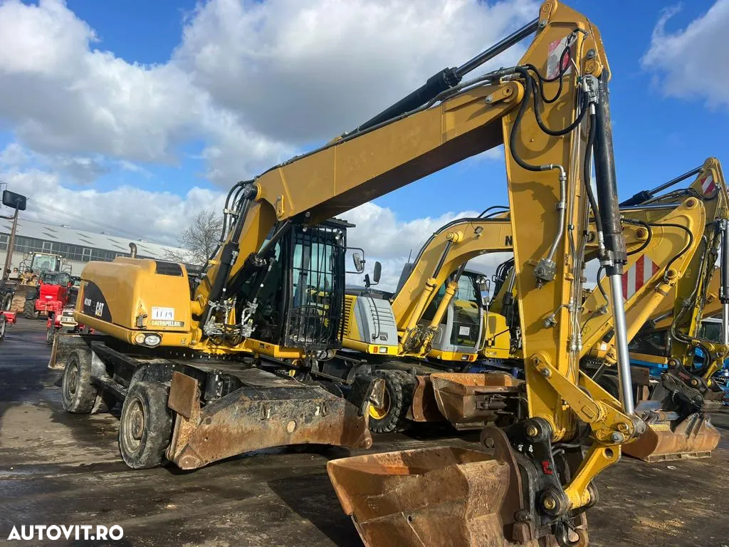 Caterpillar CAT M 316 D Excavator pe roți - 2