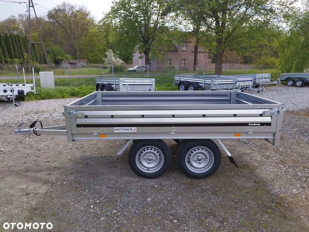 Brenderup Przyczepa Brenderup 3251ST UB 250x142x35 2 osie koła pod spodem DMC 750 kg mocna Hit Cenowy - 7