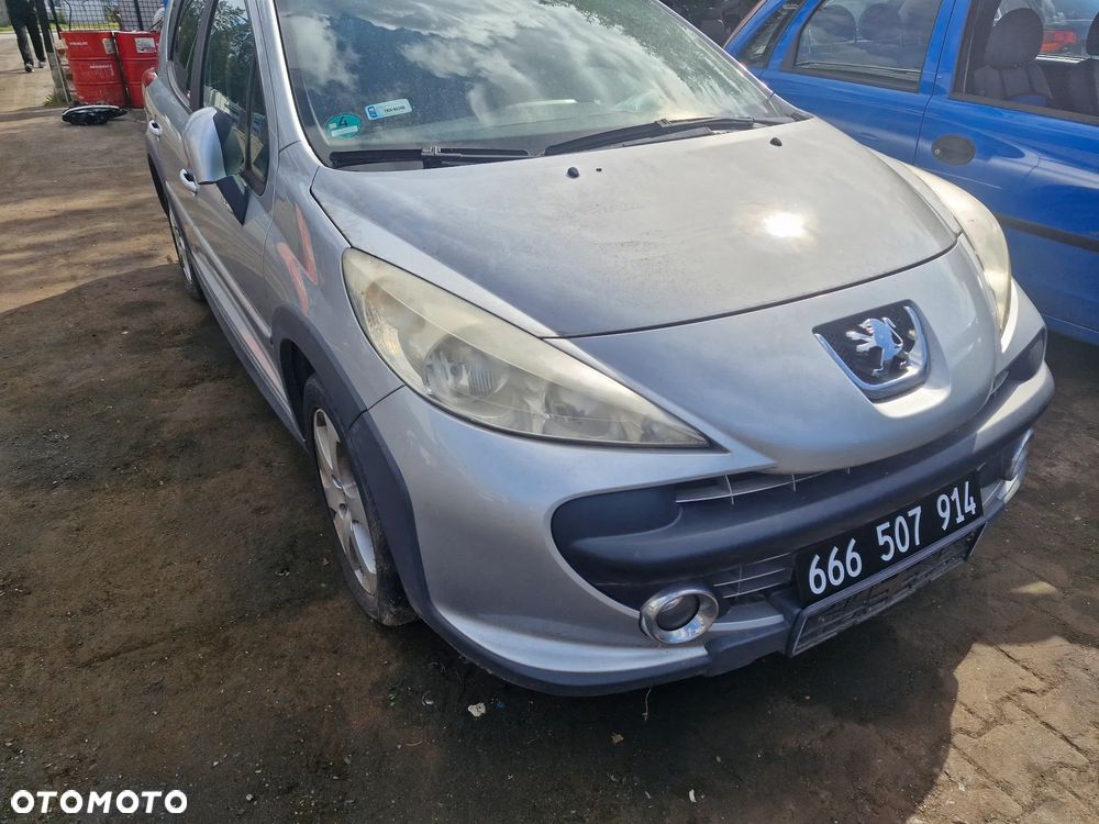 Peugeot 207 EZRC maska zderzak drzwi szyby lusterka klapa pojazd na czesci - 2