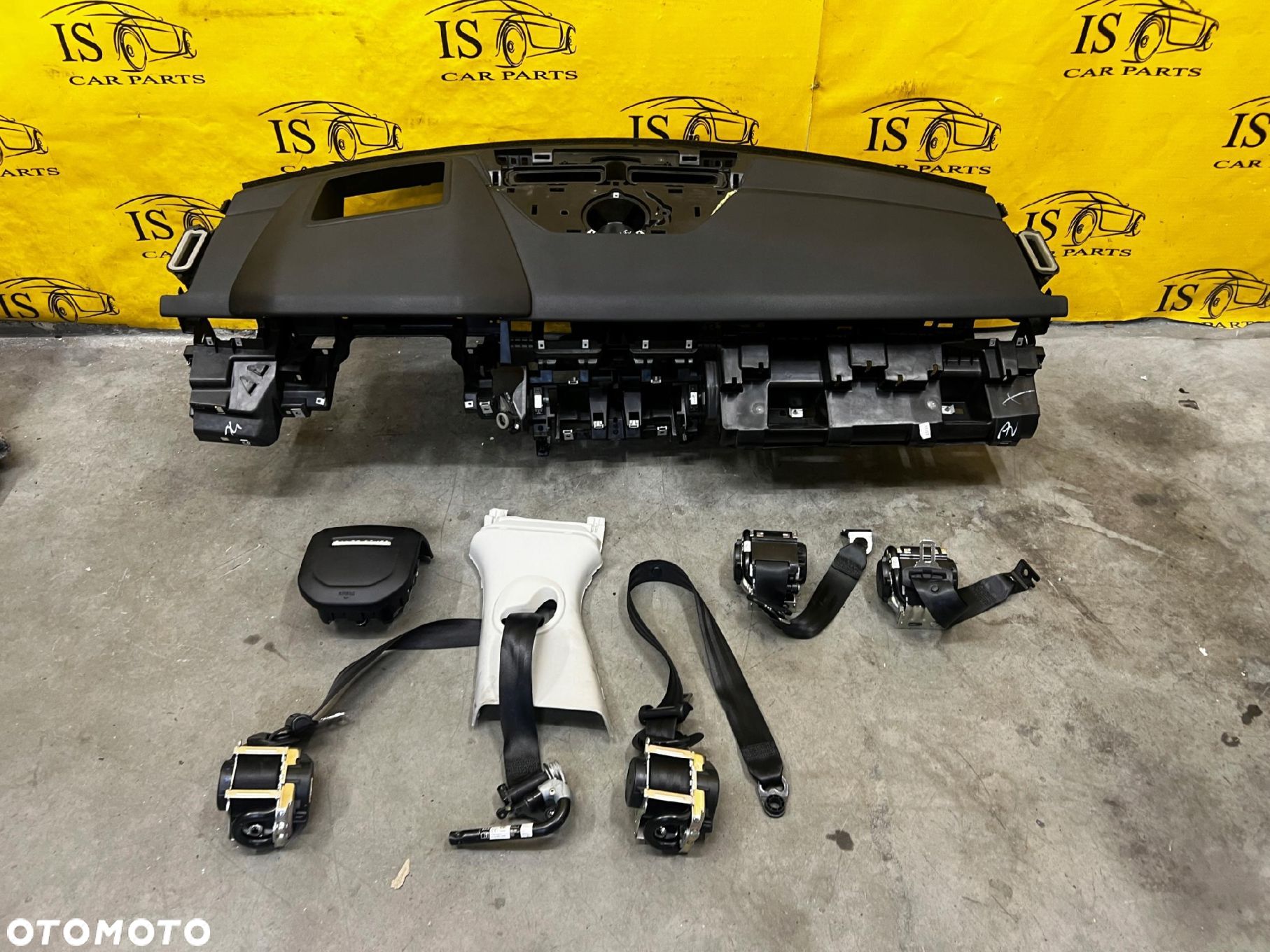 DESKA KONSOLA AIRBAG PODUSZKI 4X PASY NAPINACZE RANGE ROVER VELAR L560 HUD - 1