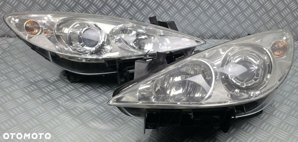 reflektor lampa prawa prawy lewa lewy przód przednia PEUGEOT 307 LIFT HB SW - 3