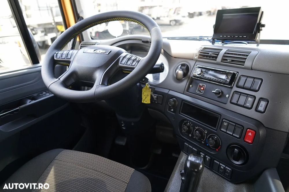 DAF CF 85.410 / 8x4 / BASCULĂ SPATE / CLAPETĂ HIDRAULICĂ / ANVELOPE 100% / MANUALĂ / EURO 6 - 29