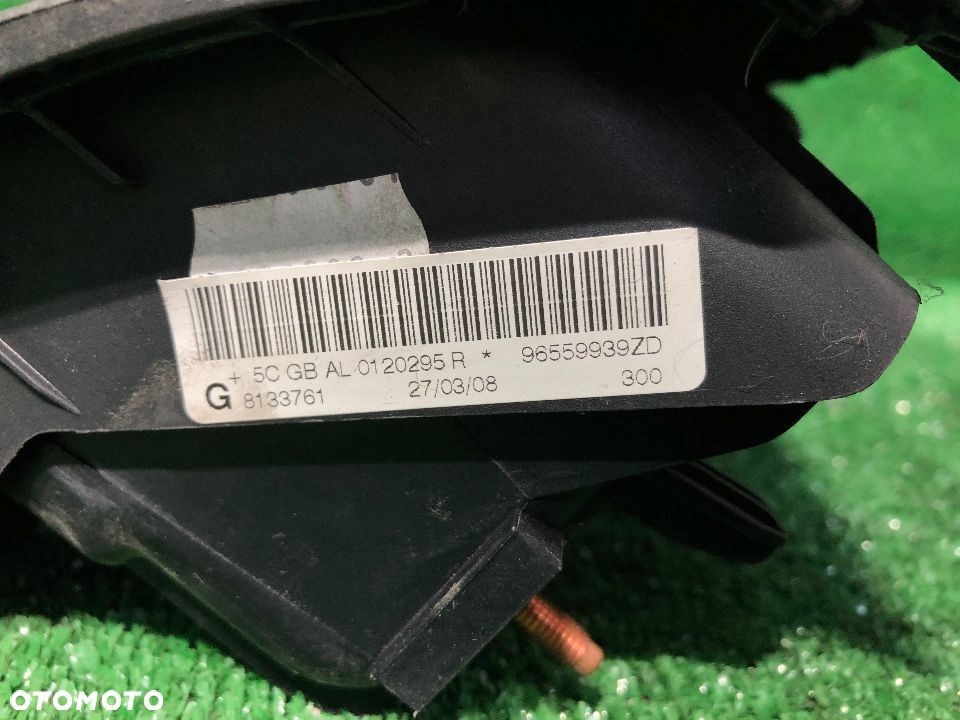 PEUGEOT 308 T7 AIRBAG PODUSZKA KOLANOWA KIEROWCY EUROPA 96559939ZD - 3