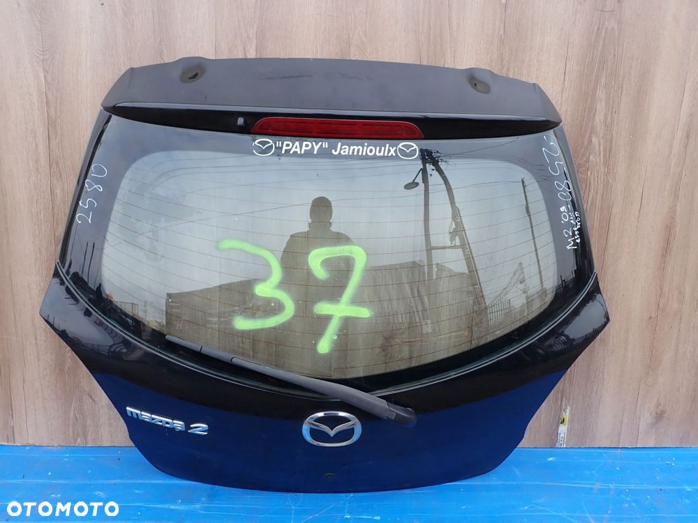 MAZDA2 MAZDA 2 08- DE KLAPA BAGAŻNIKA SZYBA TYLNA - 1