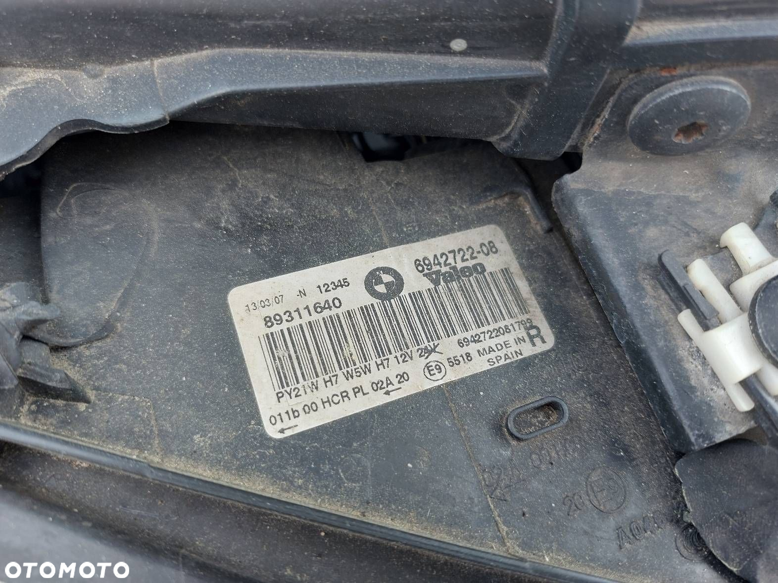 KOMPLETNY PRZÓD MASKA ZDERZAK M PAKIET E90 E91 354 - 3