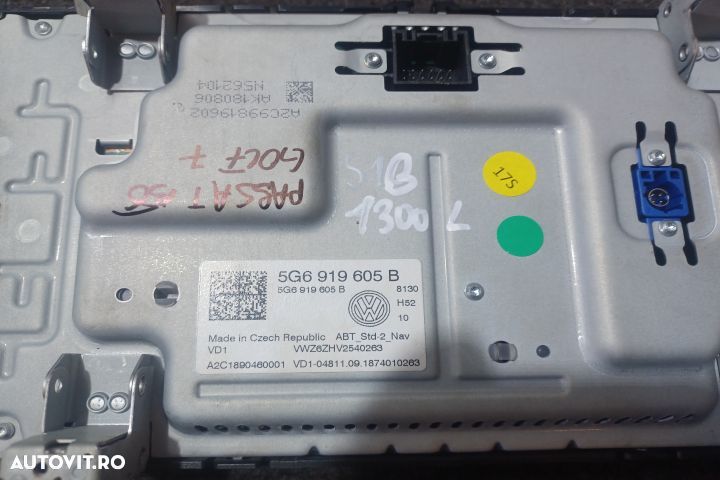 Display bord 5G6919605B S2C1890460001 A2C99819602 Volkswagen VW Passa - 3
