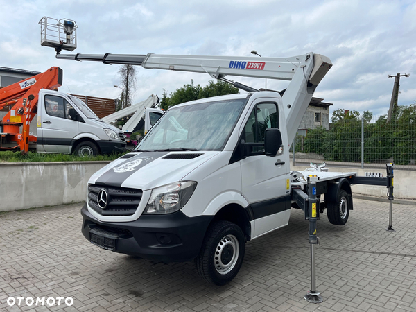 Mercedes-Benz Podnośnik Koszowy Zwyżka Dino 230VT 23 metry 15 metrów bok Mega zasięgi!! Jak Ruthmann Wumag Gsr Sterowanie z Pilota !!