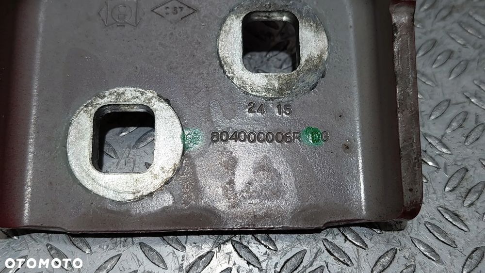 ZAWIASY DRZWI KOMPLET LEWY PRAWY PRZÓD RENAULT MASTER III 3 2,3 DCI NR 804000006R - 2
