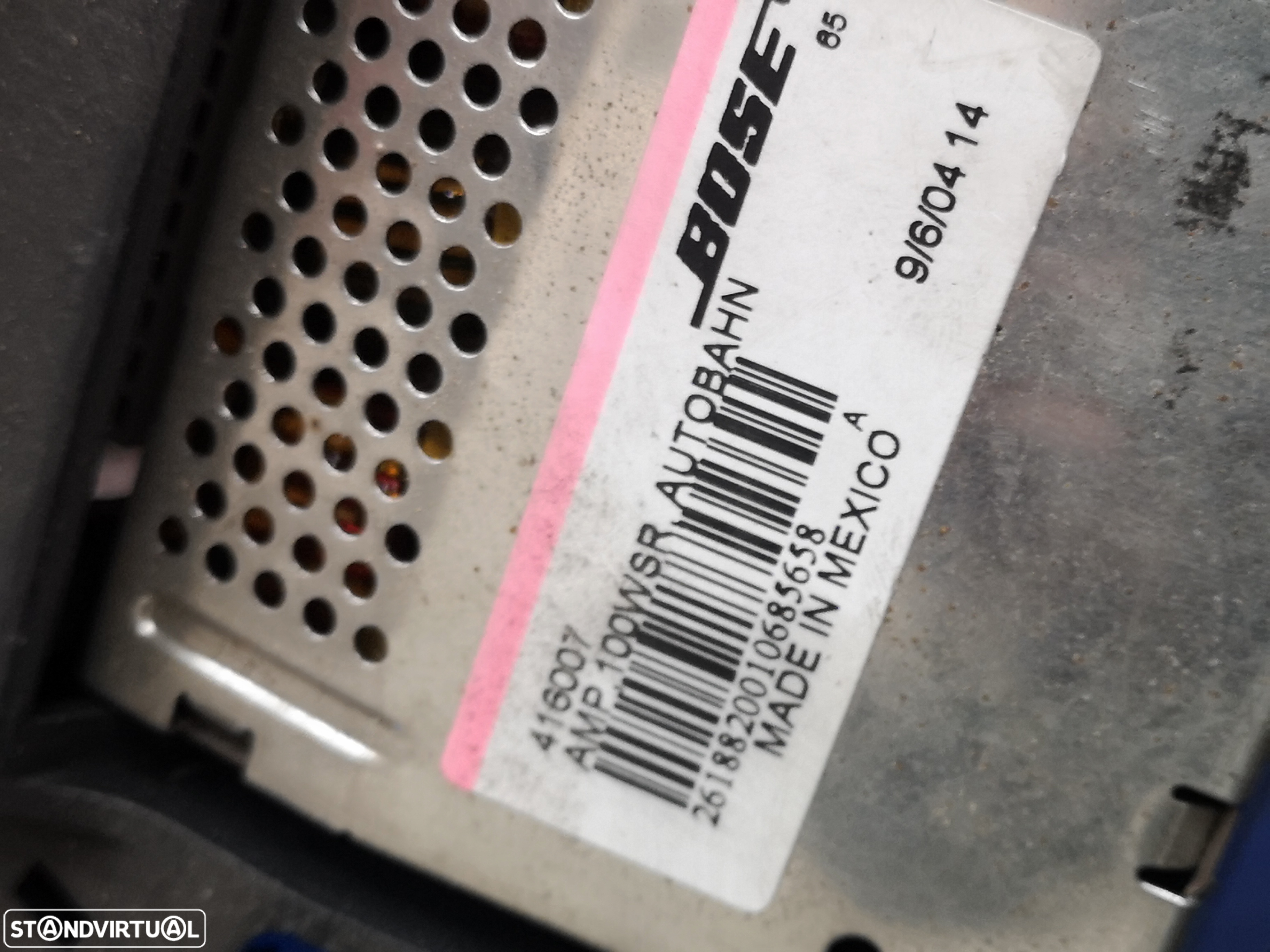 Coluna de som SUBWOOFER originais  Bose Audi a8 d3 4e0 2003-2009 - 5