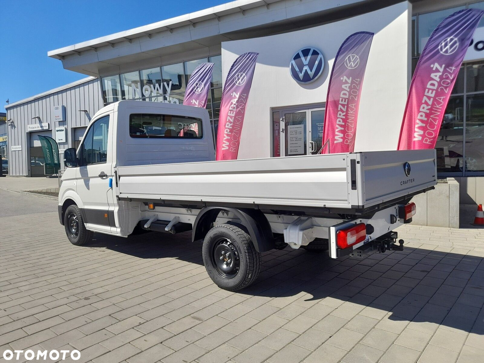 Volkswagen Crafter Skrzyniowy z pojedynczą kabiną 2.0TDI 177KM 4MOTION AT8 3640mm - 3