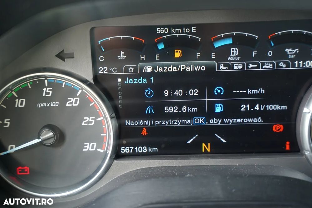 Ford F-MAX 500 / MEGA / GAZE JOSĂ / I-PARK COOL / ECHIPAMENT PUTERNIC / EURO 6 - 38