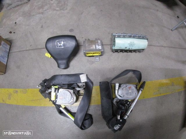 Kit Airbags 5291388 77960SAAE812M1  HONDA JAZZ 2 2004 1.2 78CV 5P PRETO - 1