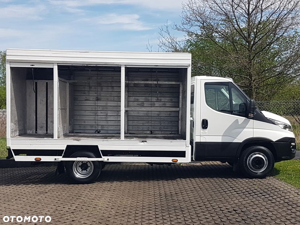 Iveco 70C18 KONTENER ROLETY BOK DO TRANSPORTU WODY 3,66x2,21x1,86 KLIMA DMC 7000KG RAMA PODWOZIE - 19