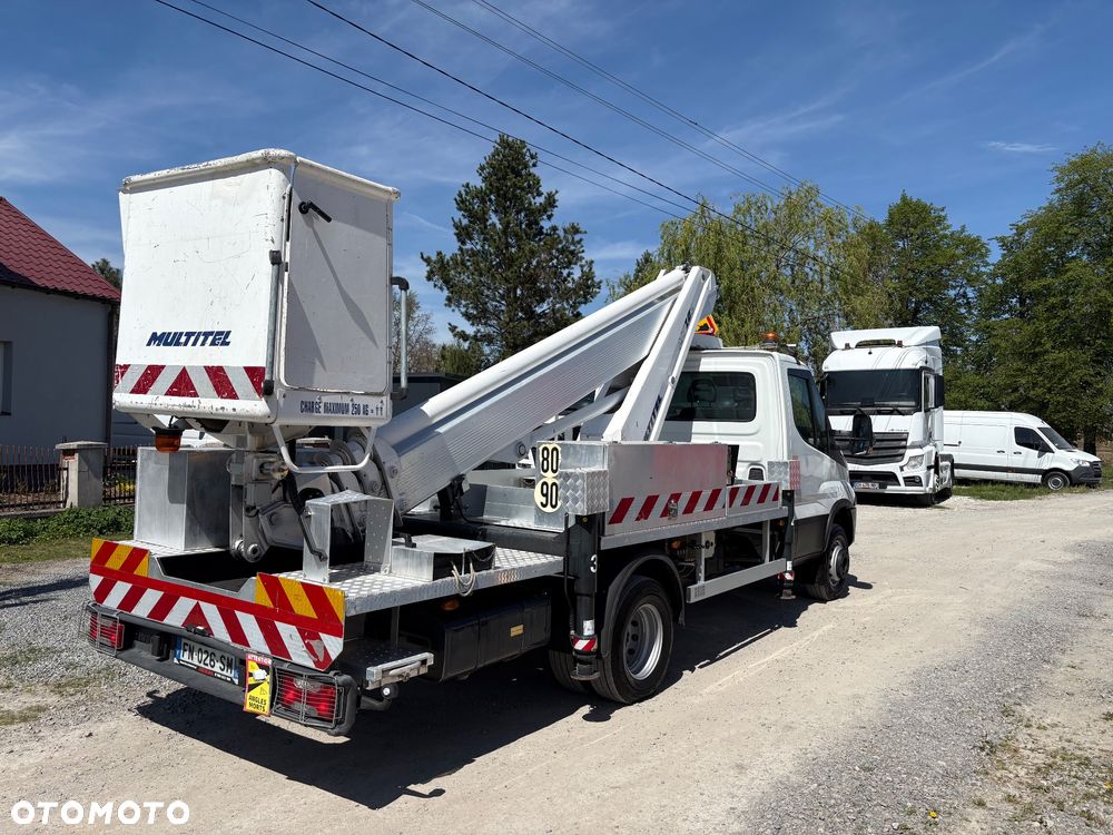 Iveco DAILY 65C18 | PODNOŚNIK KOSZOWY | 20M | MULTITEL 202 DS | NOWE OPONY | KLIMA | SPROWADZONY | SUPER STAN - 9