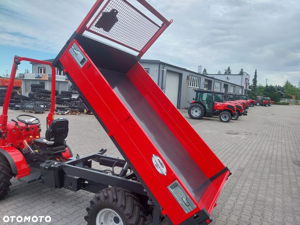 ANTONIO CARRARO TIGRECAR 3800 Yanmar Przyczepa 25KM hamulce na 4 koła - 5